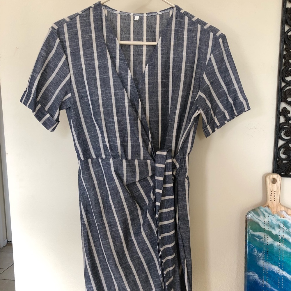 Beach wrap dress